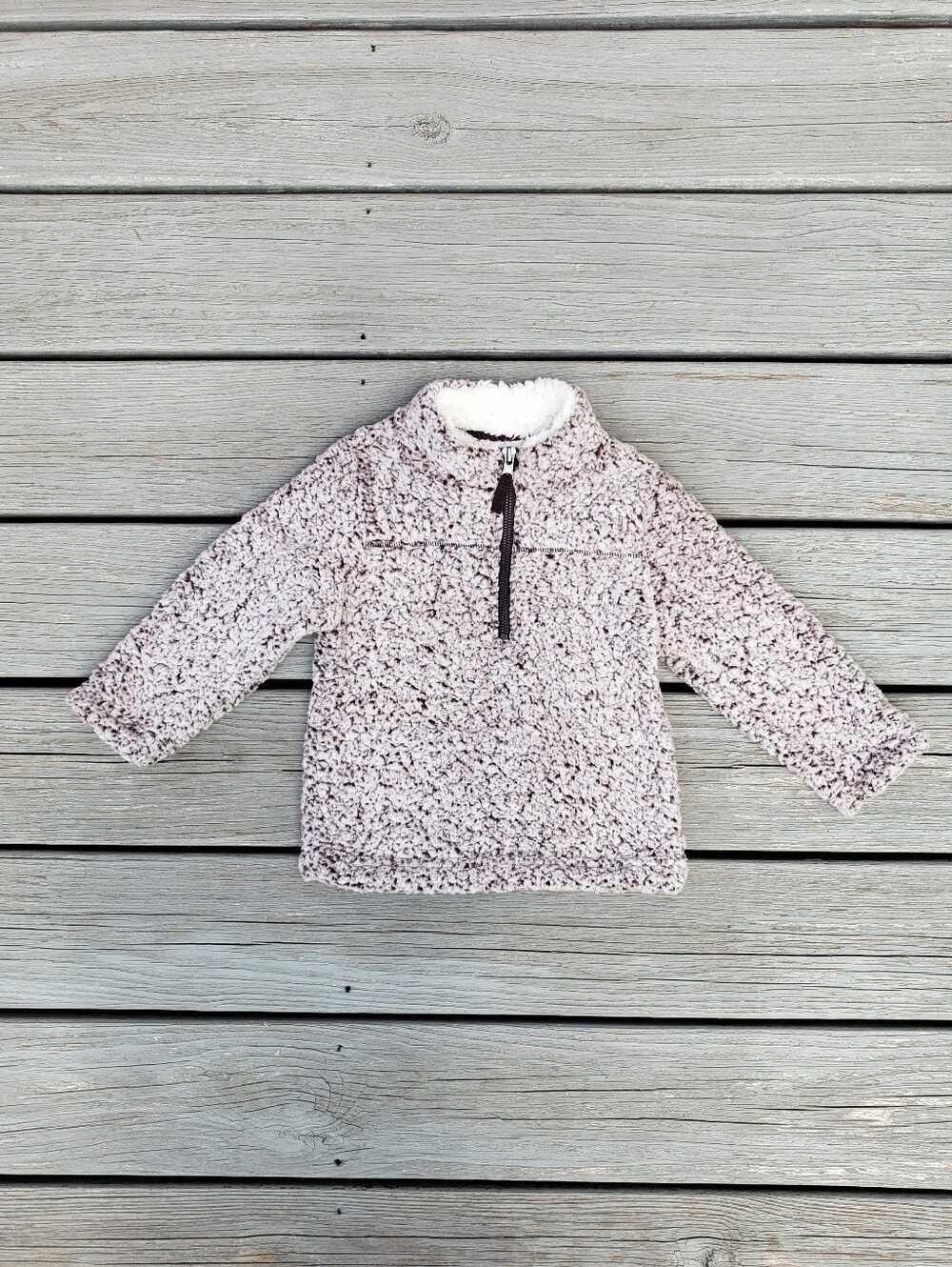 Wonder Nation Toddler Sherpa Fleece Pullover Size 3T